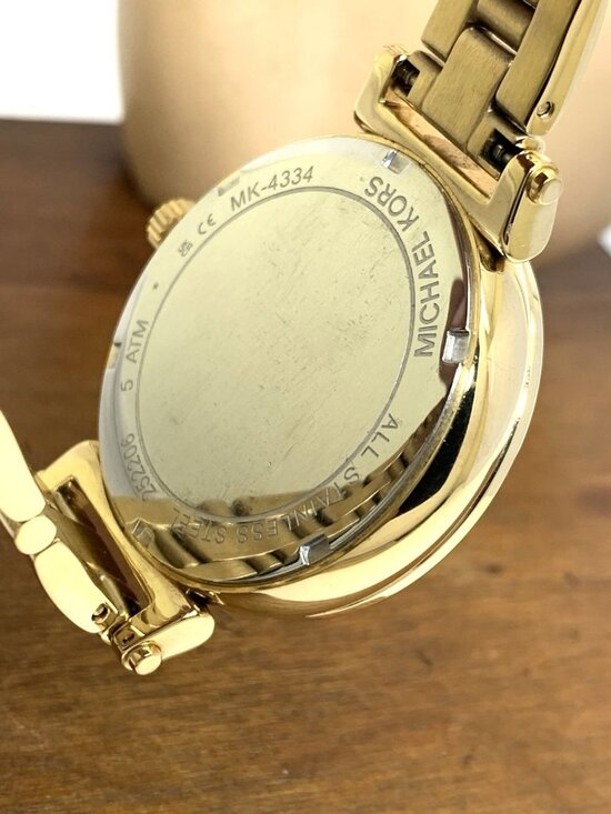 Michael Kors Women\'s Watch MK4334 Sofie Gemmed Quartz Gold Stainless Steel 36mm main image 11